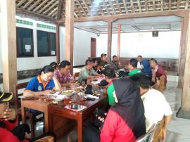 Rapat koordinasi pemerintah kalurahan Girikarto